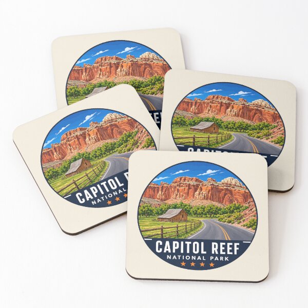 Item preview, Capitol Reef National Park Utah Sticker designed and sold by Gideon Emmerich.