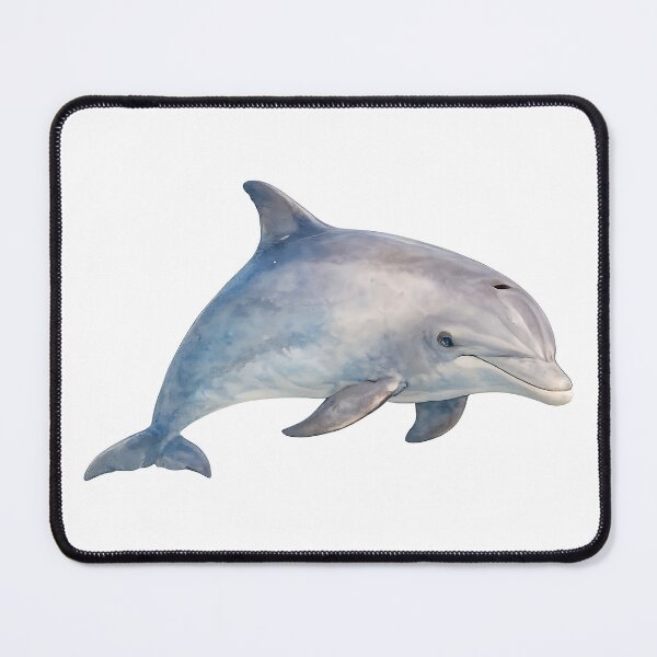 Item preview, Bottlenose Dolphin Watercolour Painting designed and sold by Jaruart.