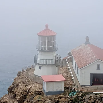 Artwork thumbnail, Point Reyes Lighthouse by Tempraneo Photo