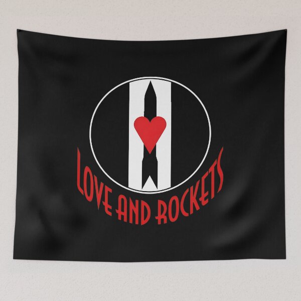 Item preview, Classic Band Icon Heart Rocket Graphic designed and sold by KenColwill.