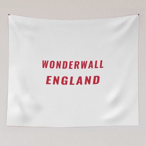 Item preview, WONDERWALL ENGLAND T-Shirt – England Soccer Fan Tee | Uncle Jichuan designed and sold by Uncle-Jichuan.