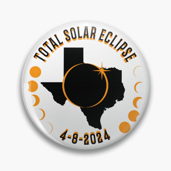 Item preview, Texas Total Solar Eclipse Path 2024 Eclipse Souvenir designed and sold by gooeverest.