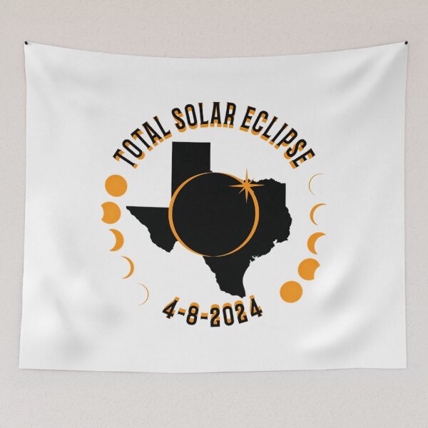 Item preview, Texas Total Solar Eclipse Path 2024 Eclipse Souvenir designed and sold by gooeverest.