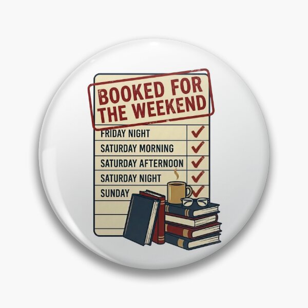 Item preview, Booked For The Weekend designed and sold by Northbound Press.