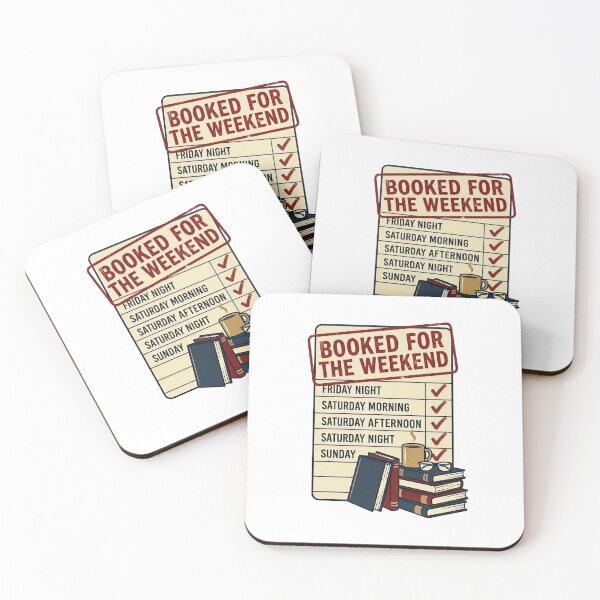 Item preview, Booked For The Weekend designed and sold by Northbound Press.