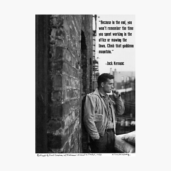 Item preview, Jack Kerouac Poster designed and sold by andimjake.
