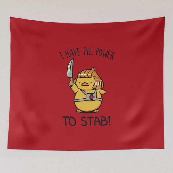 Item preview, I Have The Power To Stab - Duck Violence designed and sold by Tobe Fonseca®.