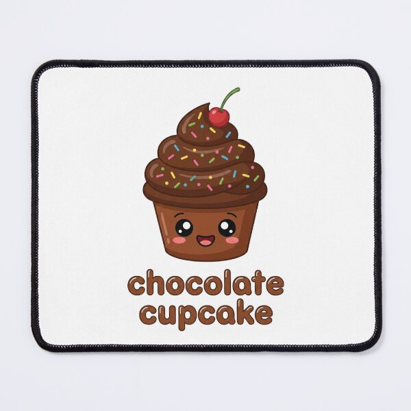 Item preview, Cute Chocolate Cupcake PNG | Kawaii Chocolate Cupcake Clipart designed and sold by morning sun.
