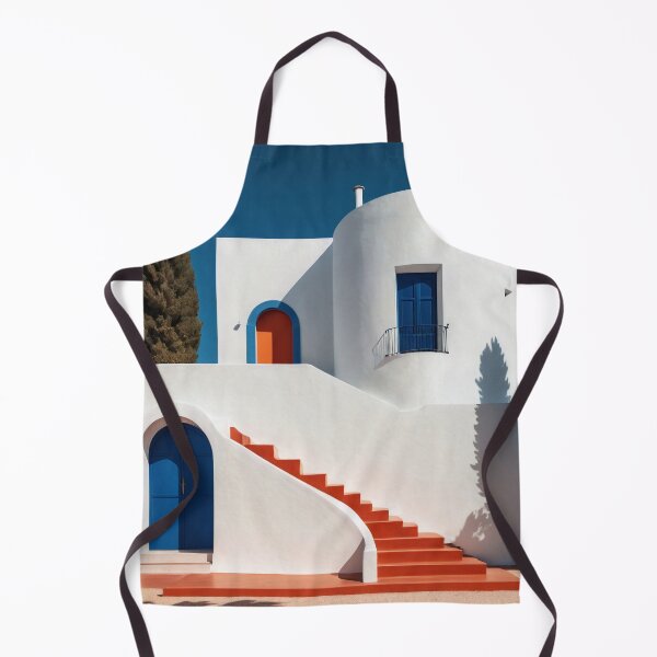 Item preview, Aegean Dome With Red Stairs designed and sold by Viktor Surzhko.