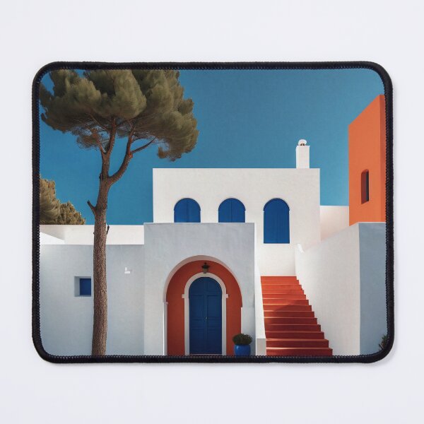 Item preview, White Courtyard Above the Sea designed and sold by Viktor Surzhko.