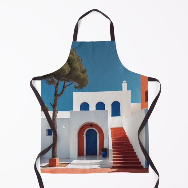 Item preview, White Courtyard Above the Sea designed and sold by Viktor Surzhko.