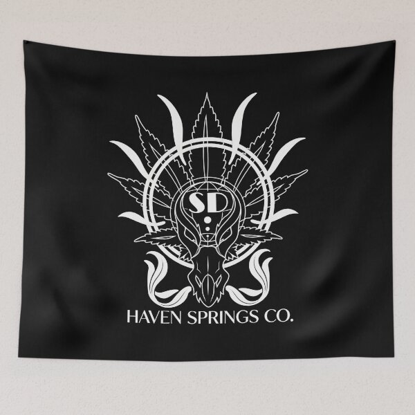 Item preview, Stylized Leaf Crest with Initials Logo designed and sold by KenColwill.
