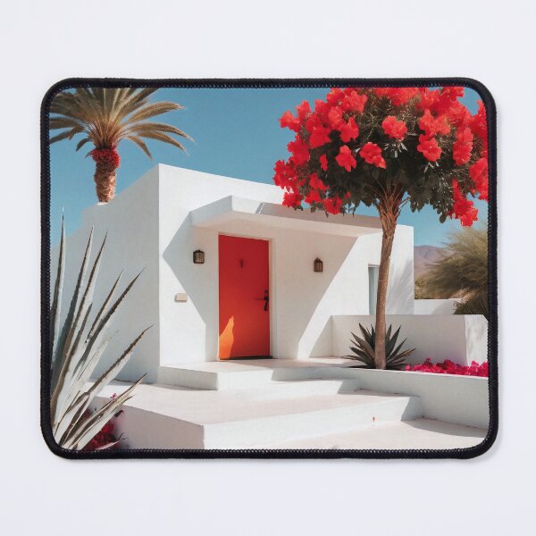 Item preview, Bougainvillea Steps to the Red Door designed and sold by Viktor Surzhko.