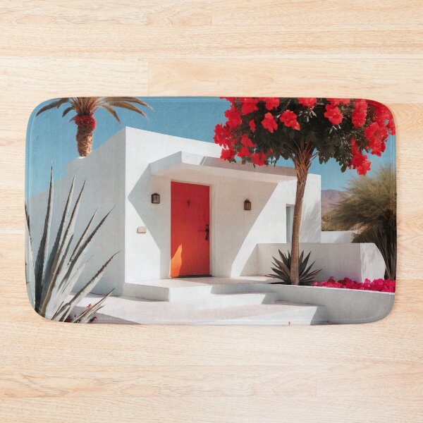 Item preview, Bougainvillea Steps to the Red Door designed and sold by Viktor Surzhko.