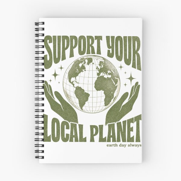 Item preview, Support Your Local Planet designed and sold by GrooveAndGlow.