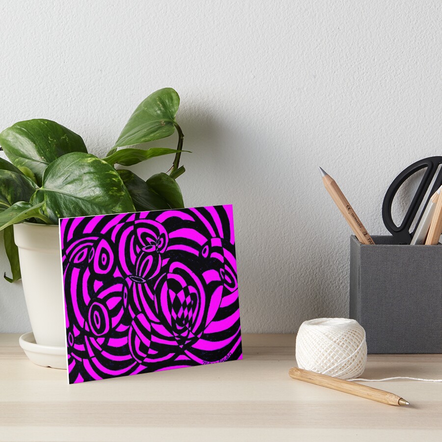 Item preview, Art Board Print designed and sold by artcomm.
