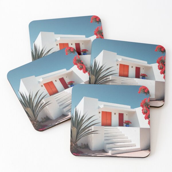 Item preview, Sunwashed Villa With Scarlet Door designed and sold by Viktor Surzhko.