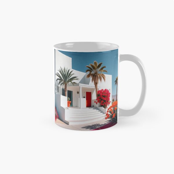 Item preview, Palm Courtyard in Summer White designed and sold by Viktor Surzhko.