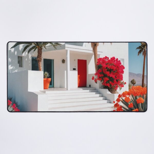 Item preview, Palm Courtyard in Summer White designed and sold by Viktor Surzhko.