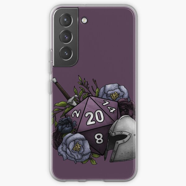 Fighter Class D20 - Tabletop Gaming Dice Samsung Galaxy Soft Case