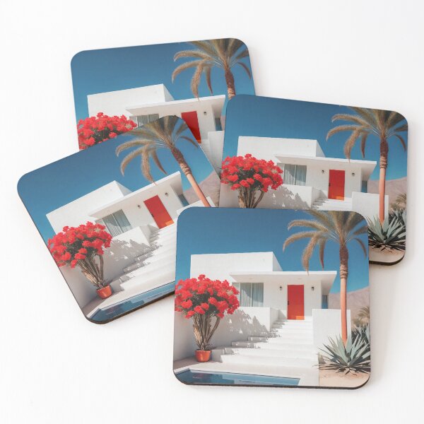 Item preview, Red Blossoms by the Pool Steps designed and sold by Viktor Surzhko.