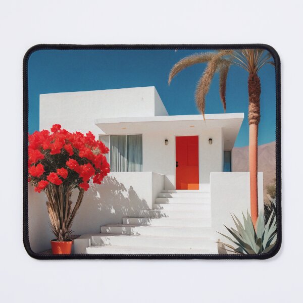 Item preview, Red Blossoms by the Pool Steps designed and sold by Viktor Surzhko.
