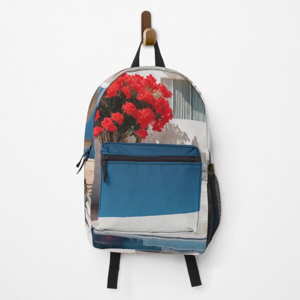 Item preview, Red Blossoms by the Pool Steps designed and sold by Viktor Surzhko.