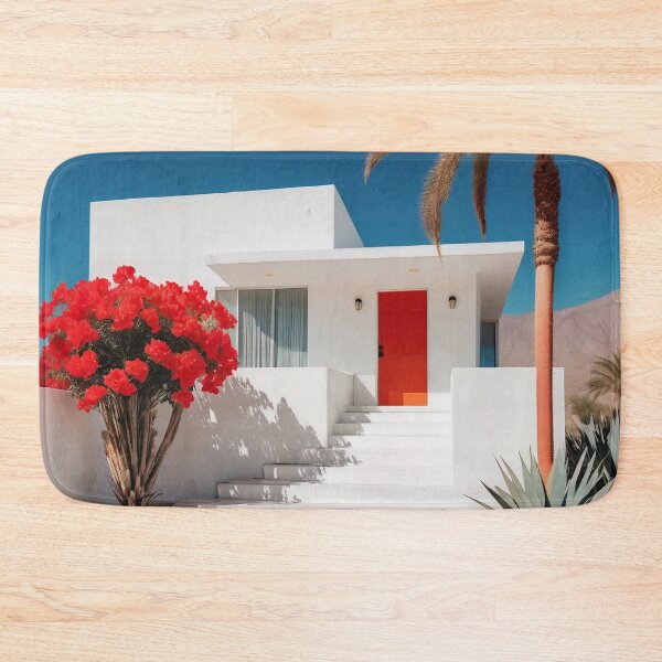 Item preview, Red Blossoms by the Pool Steps designed and sold by Viktor Surzhko.