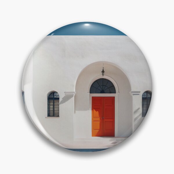 Item preview, Still Pool With Orange Door designed and sold by Viktor Surzhko.