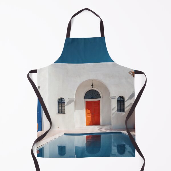 Item preview, Still Pool With Orange Door designed and sold by Viktor Surzhko.