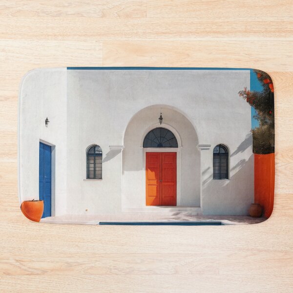 Item preview, Still Pool With Orange Door designed and sold by Viktor Surzhko.