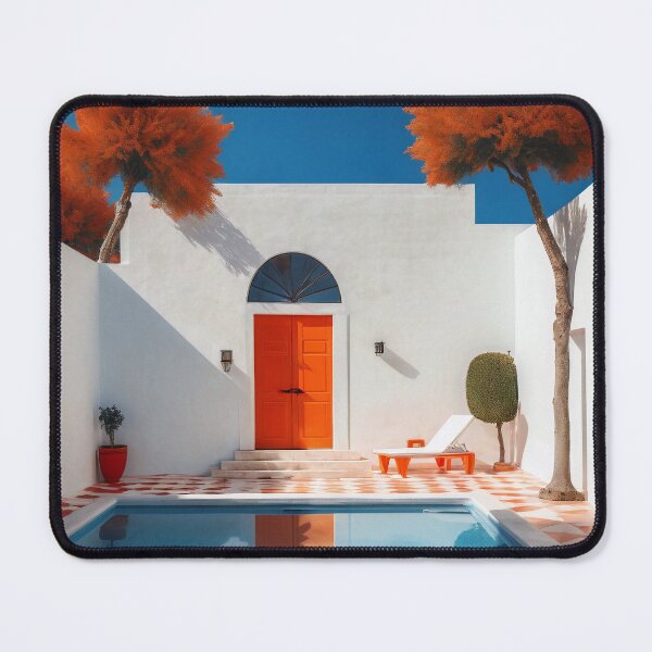 Item preview, Autumn Trees Over Aegean Pool designed and sold by Viktor Surzhko.