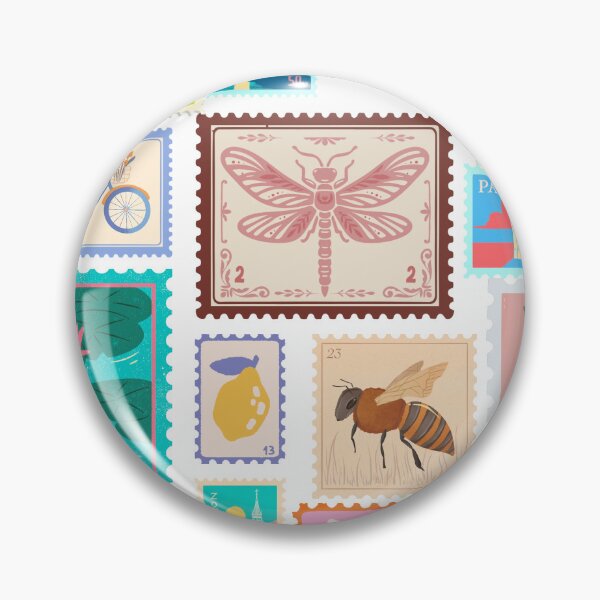 Item preview, Aesthetic Stamp Collage designed and sold by Wholesome Chaos.
