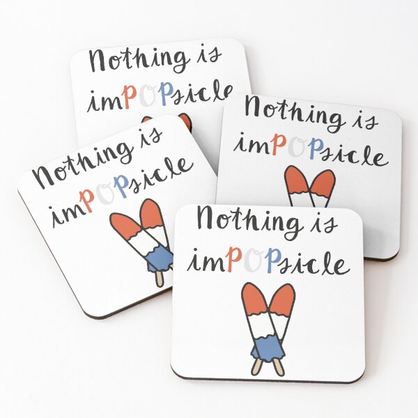 Item preview, Nothing is ImPOPsicle Quote - Multicolor Text designed and sold by CreationsByMR.