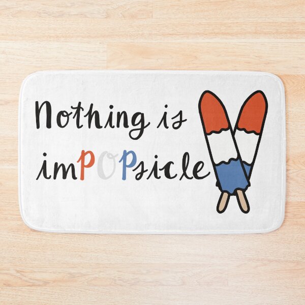 Item preview, Nothing is ImPOPsicle Quote - Multicolor Text designed and sold by CreationsByMR.