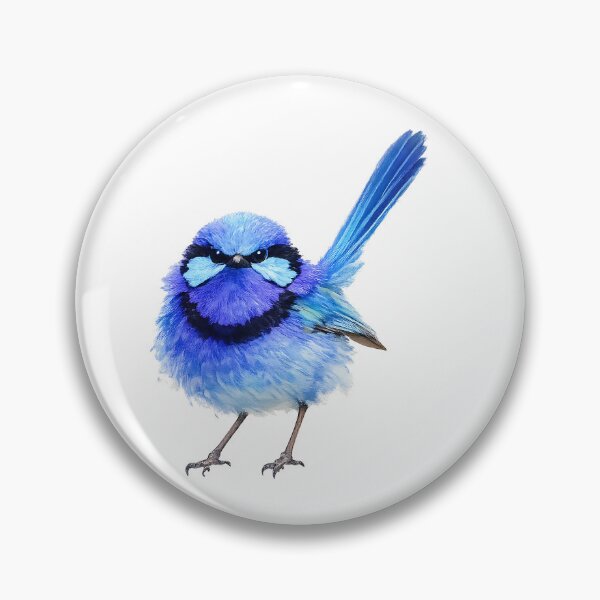 Item preview, Splendid Fairy-Wren Watercolour designed and sold by Jaruart.