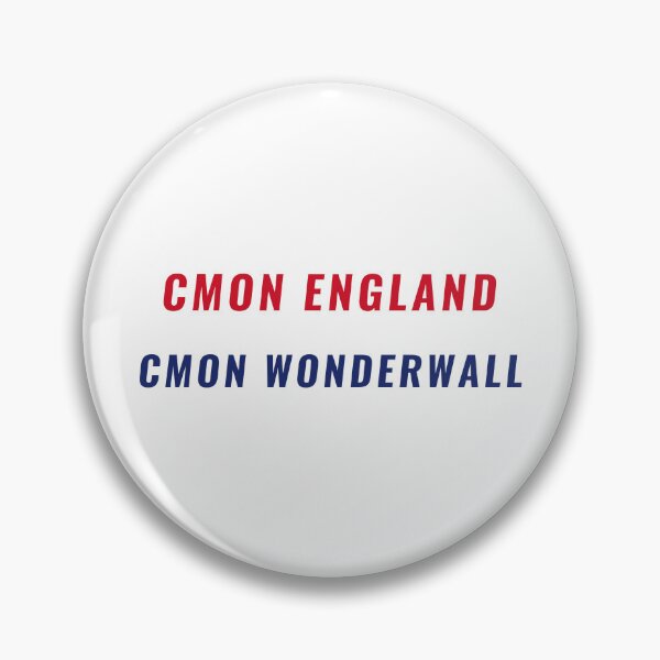 Item preview, CMON ENGLAND CMON WONDERWALL T-Shirt – England Soccer Fan Tee | Uncle Jichuan designed and sold by Uncle-Jichuan.