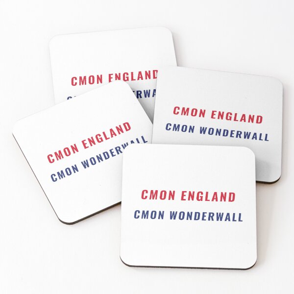 Item preview, CMON ENGLAND CMON WONDERWALL T-Shirt – England Soccer Fan Tee | Uncle Jichuan designed and sold by Uncle-Jichuan.