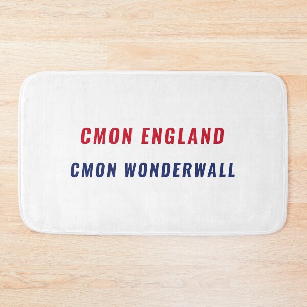 Item preview, CMON ENGLAND CMON WONDERWALL T-Shirt – England Soccer Fan Tee | Uncle Jichuan designed and sold by Uncle-Jichuan.