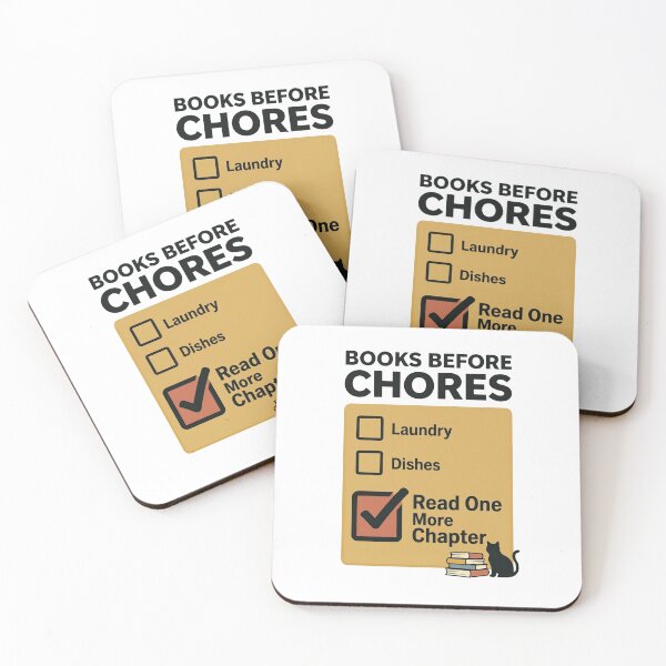 Item preview, Books Before Chores designed and sold by Northbound Press.