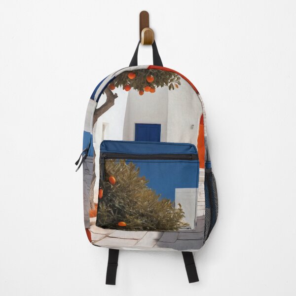 Item preview, Orange Tree House With Blue Windows designed and sold by Viktor Surzhko.