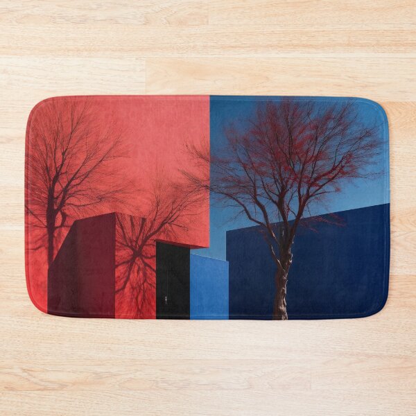 Item preview, Red Wall Blue Shadow designed and sold by Viktor Surzhko.