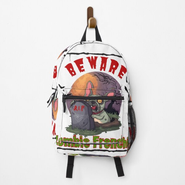 Item preview, Beware Zombie Frenchie Halloween Graveyard French Bulldog Spooky Graphic designed and sold by VibranPalette.