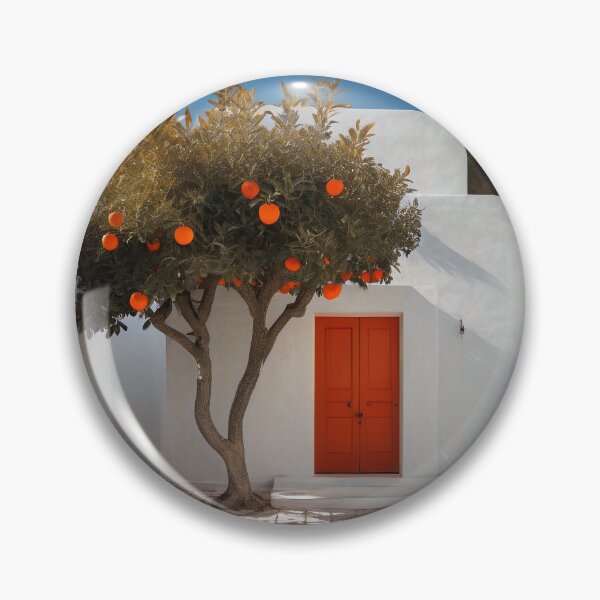 Item preview, Orange Tree Courtyard Door designed and sold by Viktor Surzhko.