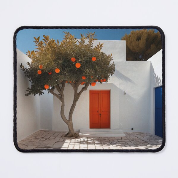Item preview, Orange Tree Courtyard Door designed and sold by Viktor Surzhko.