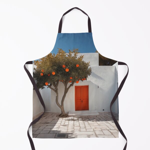 Item preview, Orange Tree Courtyard Door designed and sold by Viktor Surzhko.