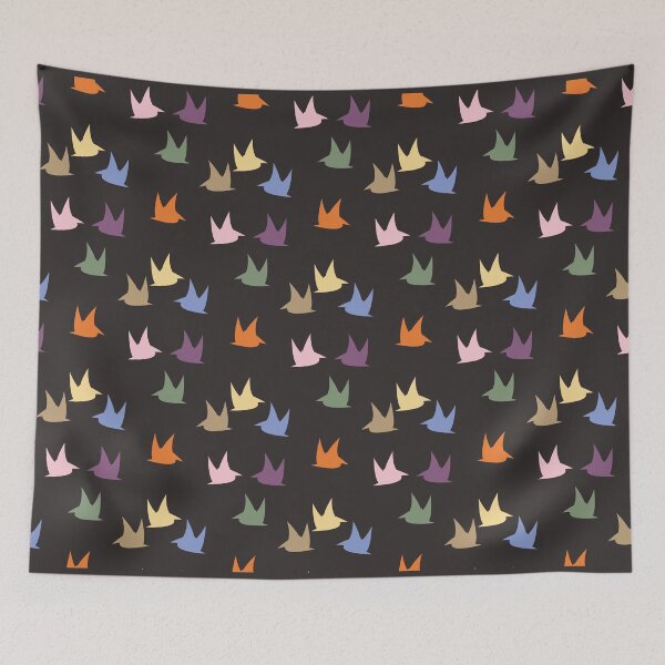 Item preview, Minimalist bird seamless pattern  designed and sold by wonghong.