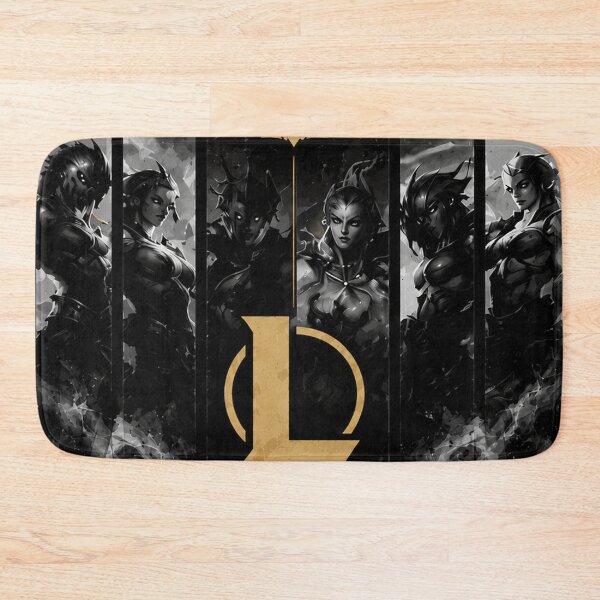 Item preview, League of Legends Black & Gold Gaming Minimalist Fan Art designed and sold by NBT-NOVA.