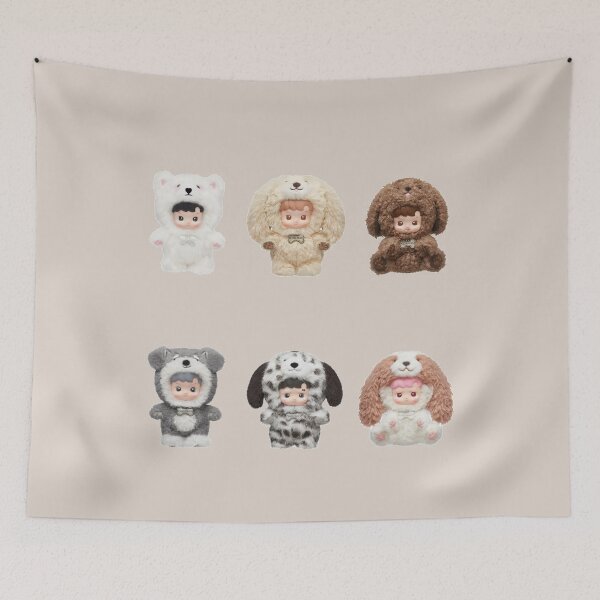 Item preview, Hacipupu - Take Me Home Series - Vinyl Plush Pendant  designed and sold by penny555.