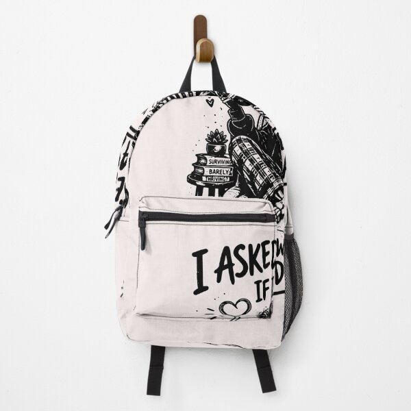 Item preview, I Asked Myself If Im Okay And We Both Started Laughing Sarcastic Skeleton designed and sold by mari-kayden.